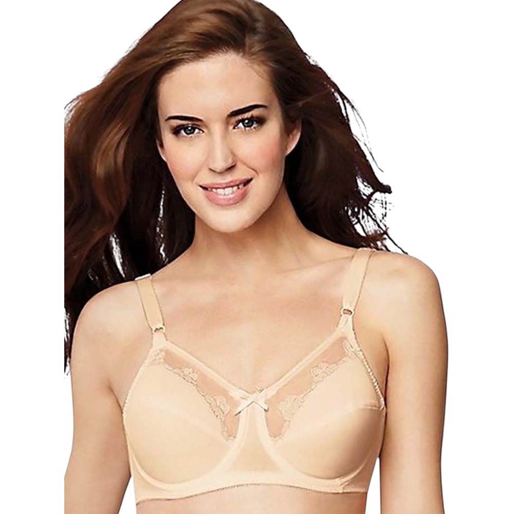 Bali Flower Underwire Bra Style 0180 Beige Comfort-U Design 38C NWT